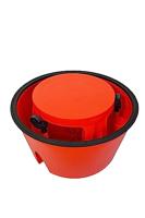 Kruk GIERRE Rood Plastic - thumbnail