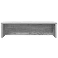 VidaXL Keukenrekken stapelbaar 2 st 60x15x16 cm grijs sonoma eiken - thumbnail