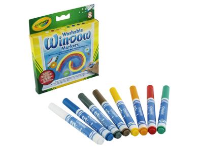 Crayola raamstiften, 8st.