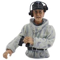 Torro 1/16 figuur tank commandant winter camouflage - thumbnail