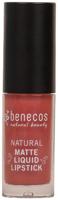 Benecos natural beauty Natural lipstick liquid mat rosewood romance 5 Milliliter - thumbnail