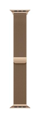 Apple Watch Band - Milanees bandje - 46 mm - Goud - M/L