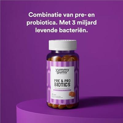 Yummygums Pre & Pro Biotics Gummies