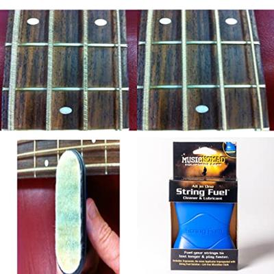 MusicNomad MN109 String Fuel All in 1 String Cleaner & Lubricant schoonmaakmiddel voor snaren - thumbnail