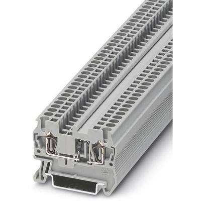 Phoenix Contact 3036262 Componentenserieklem 5.2 mm Spanveer Grijs 50 stuk(s)