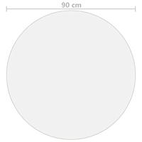 VidaXL Tafelbeschermer ø90 cm 2 mm pvc mat - thumbnail