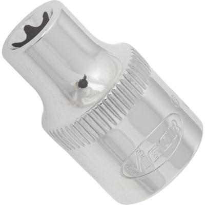 Vigor V2728 Buiten-zesrond (TX) Dopsleutelinzetstuk T 8 3/8 (10 mm)