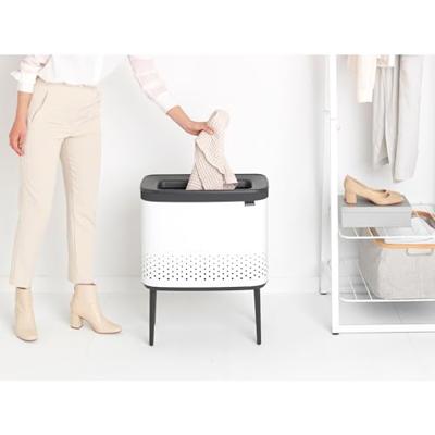 Brabantia Bo wasbox 60 liter white Brabantia Bo wasbox 60 liter white