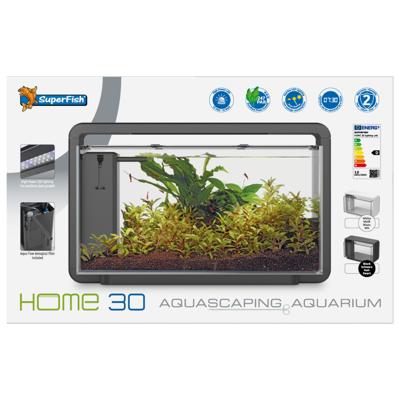 Superfish Home 30 aquarium zwart
