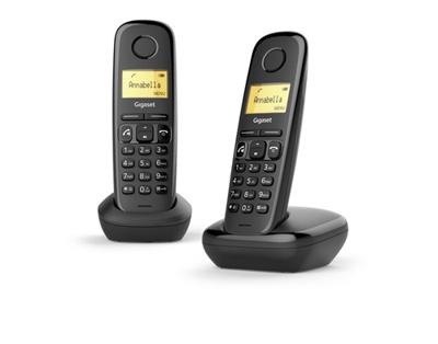 Gigaset A270 DUO Huistelefoon Zwart Gigaset A270 DUO Huistelefoon Zwart