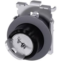 Siemens 3SU10604LF010AA0 3SU1060-4LF01-0AA0 Sleutelschakelaar Metalen frontring Sleutel Zandgrijs, Zilver 1 x 90 ° 1 stuk(s) - thumbnail