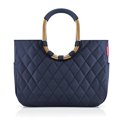Reisenthel Loopshopper L-Frame Rhombus Midnight Gold