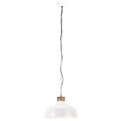 Hanglamp industrieel E27 58 cm wit