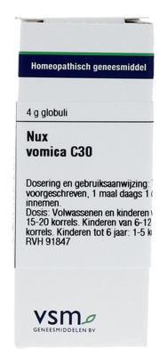VSM Nux vomica C30 (4 gr)