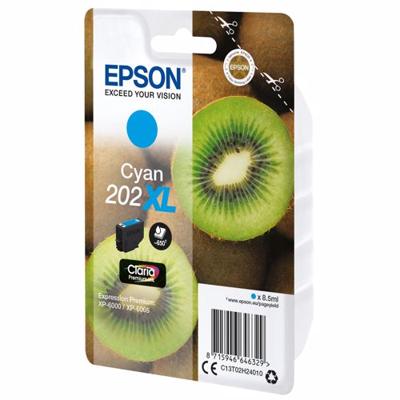 Epson 202XL 8.5ml 650pagina's Cyaan inktcartridge - [C13T02H24020]