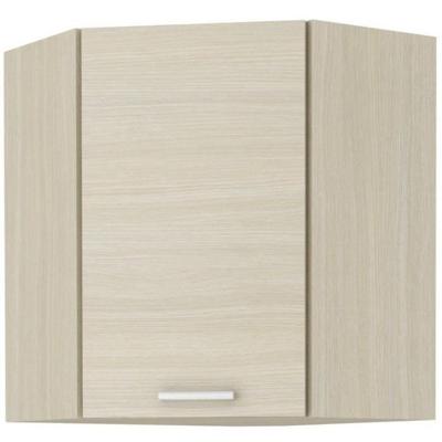 CHAMONIX Hoog hoekmeubel 60/60 - Licht eiken decor - L58 x D58 x H72 cm