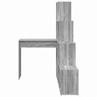 Hoekbureau Grijs sonoma 101,5 x 149,5 x 149,5 cm Bewerkt hout - thumbnail