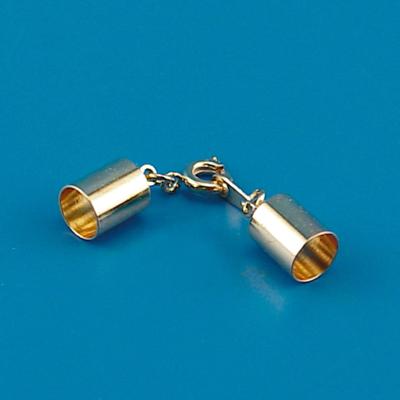 Vaessen Creative • sluiting & eindkapjes 6mm gold