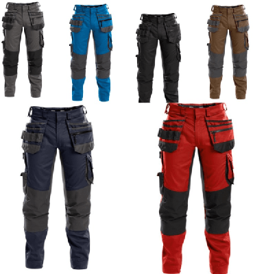 DASSY broek flux p/k zwart 52