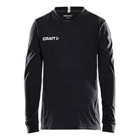 Craft 1906886 Squad Solid Jersey LS JR - Black - 158/164 - thumbnail