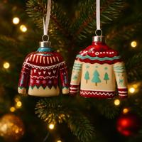 Kerstornament Kersttrui Assorti 1st - thumbnail