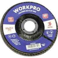 WorkPro WP407522 Lamellenschuurschijf Diameter 125 mm Boordiameter 22.2 mm 10 stuk(s) - thumbnail
