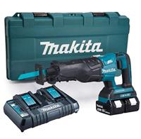 Makita DJR360PT2 Accu Reciprozaag 2x18V 5.0Ah in koffer - thumbnail