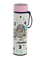Pusheen Kat Gaming Thermosfles 450ml Thermometer - thumbnail