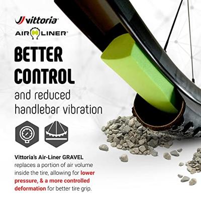 Vittoria Air-Liner Gravel Tube Insert Groen