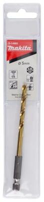 Makita D-14962 Metaalboor HSS-tin 5,0x105mm - thumbnail