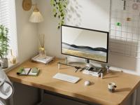 Equip 650882 flat panel bureau steun Transparant - thumbnail