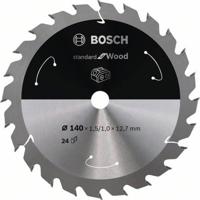 Bosch Accessoires Cirkelzaagblad ACCU Standard for Wood 140x12.7x1.5/1.0x24T - 2608837670 - thumbnail