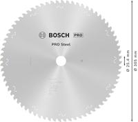 Bosch Accessories 2608844869 2608844869 Cirkelzaagblad Aantal tanden: 72 1 stuk(s) - thumbnail