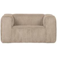 WOOOD Fauteuil 'Bean' Rib, kleur Travertin - thumbnail