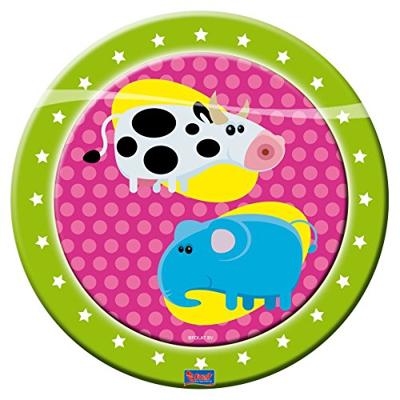 Basic Bord dieren 23 cm 8 stuks