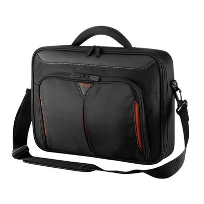 DELL Classic+ 35,6 cm (14") Aktetas Zwart, Rood