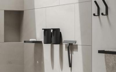 Zone Denmark Rim Doucherek - H 2 cm - Zwart