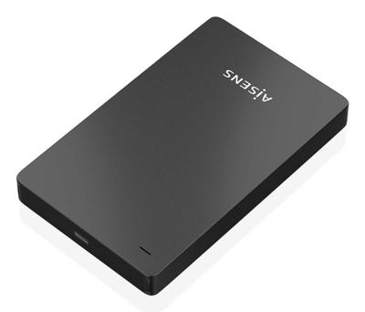 Behuizing voor Harde Schijf Aisens ASE-2542B Zwart 2,5"