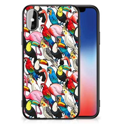 iPhone X | Xs Dierenprint Telefoonhoesje Birds