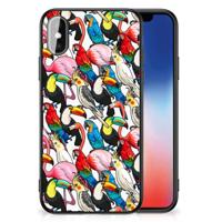 iPhone X | Xs Dierenprint Telefoonhoesje Birds - thumbnail