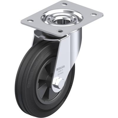 Blickle LE-VPP 160G Zwenkwiel Wieldiameter: 160 mm Draagvermogen (max.): 135 kg 1 stuk(s)
