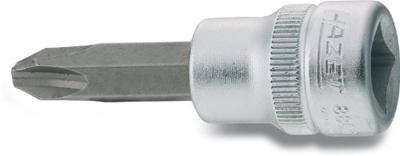 HAZET Dopsleutelbit 8806-PH3 · 3/8 inch (10 mm) vierkant hol · Kruiskop profiel PH · SW PH3