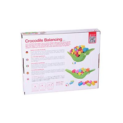 Classic World world houten balansspel krokodil, 20dlg.