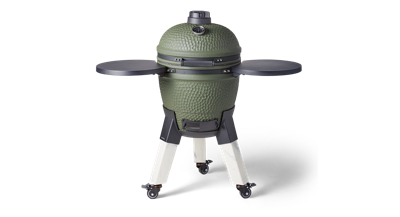 Moddern Kamado Green incl. Side-table & Marble-look Legs
