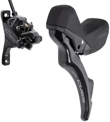 SHIMANO schijfrem "cues st-u6030 / br-u6030" shim.diskbreaker u603/603 vr sw fm resin 2f
