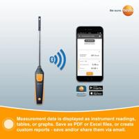 testo 405i Smart Probes Windmeter 0 tot 30 m/s - thumbnail