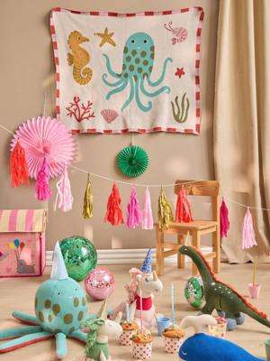 Gebreide deken voor baby CORAL OCEAN RICE beige Gebreide deken voor baby CORAL OCEAN RICE beige