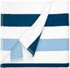 The One Towelling Strandhanddoek 90 x 190 cm Stripe Navy blue/light blue The One Towelling Strandhanddoek 90 x 190 cm Stripe Navy blue/light blue