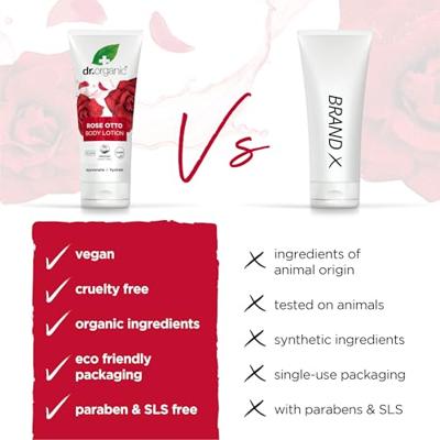 Dr Organic Rose Otto Lotion