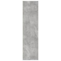 Boekenkast 80x30x114 cm bewerkt hout betongrijs - thumbnail